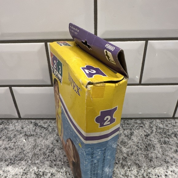 Intex Swim Vest Wet Set Ages 3-6 Inflatable Step 2 Pool School Kids Vintage 2000 - Picture 4 of 6